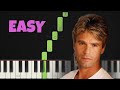 MacGyver Theme EASY Piano Tutorial RIGHT HAND