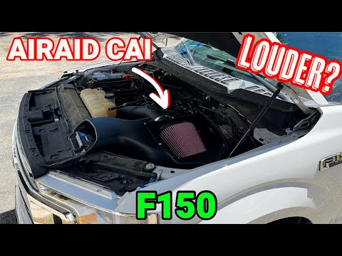 Airaid Cold Air Intake Install | F150 5.0!