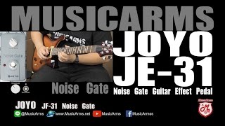Video thumbnail for Joyo JF 31 Noise Gate True Bypass Guitar Effect Pedal | เอฟเฟค[ MA รีวิว ] by Music Arms