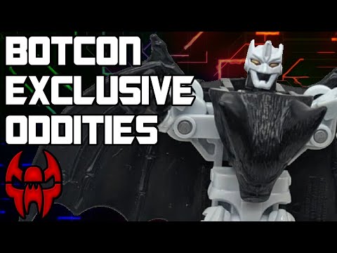 The Strange Stories of Early Botcon Exclusive Transformers