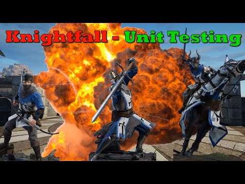 Knightfall Unit Testing!!! + Gameplay!