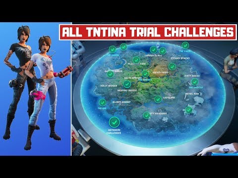 All TNTina's Trial Week 3 Challenges Guide! - Fortnite Chapter 2 Season 2