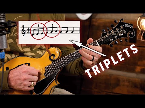 How to Play Mandolin Triplets in Fiddle Tunes