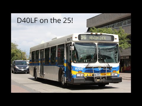 Vancouver Translink 1996 New Flyer D40LF - R7229 (25 Brentwood Station)