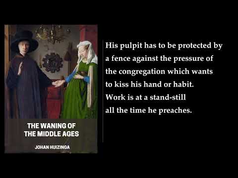 The Waning of the Middle Ages 💖 By Johan Huizinga. FULL Audiobook