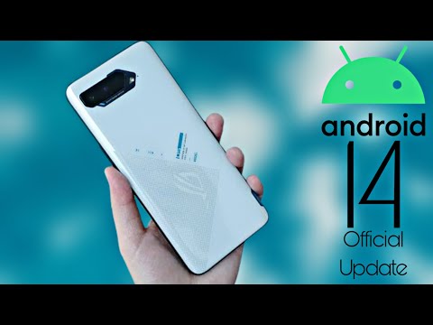 Asus ROG Phone 5/5s Android 14 Update