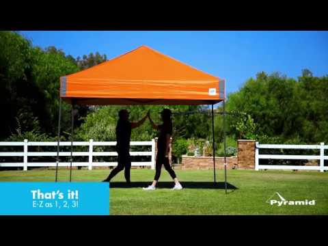 E-Z UP® Pyramid™ canopy tent - How to Set Up