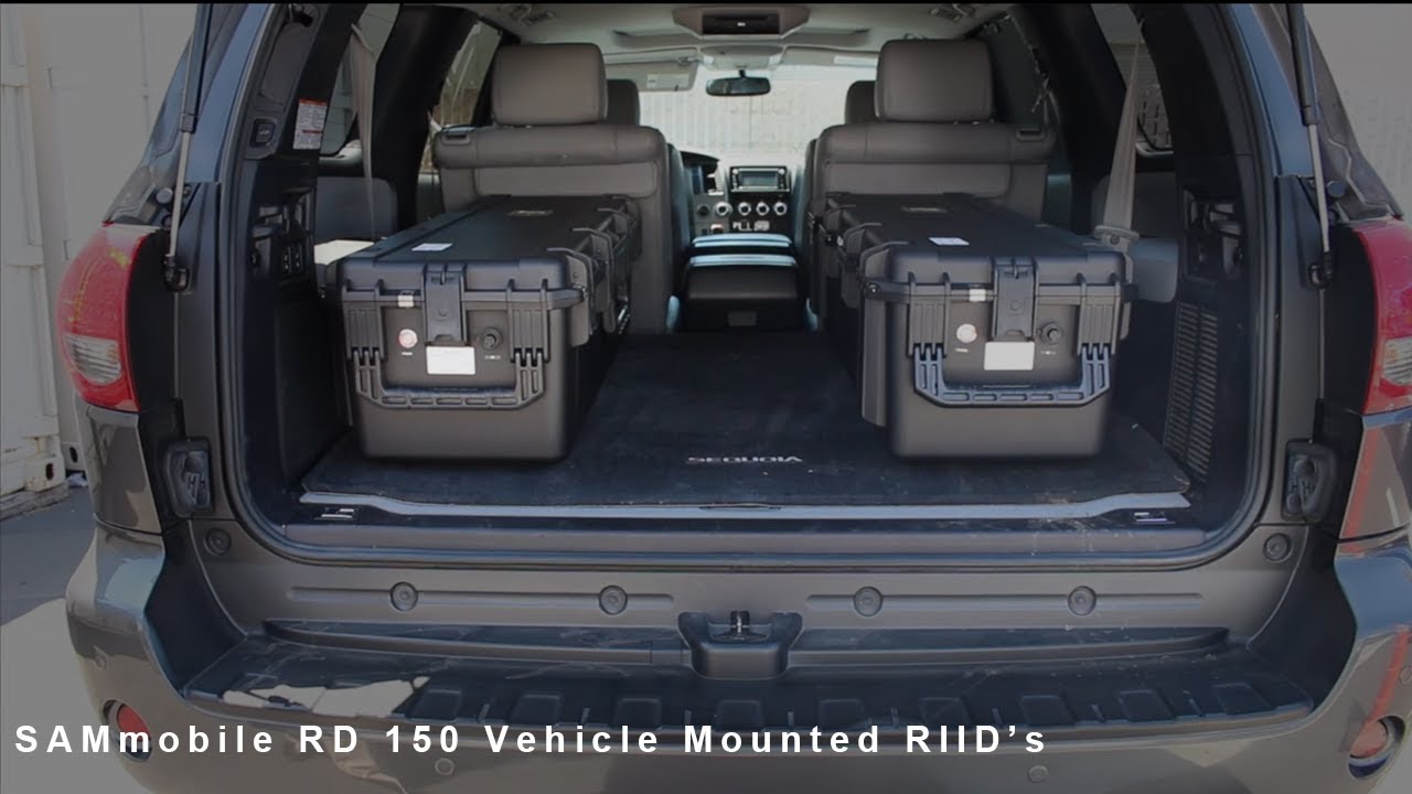 SAMmobile 150 Vehicle Mounted Isotope Identifiers with Directionality