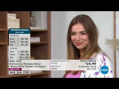 HSN | Rhonda Shear Intimates & Loungewear 08.31.2022 - 03 PM