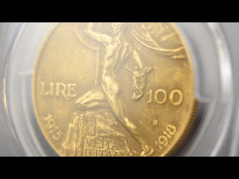 Italien, Vittorio Emanuele III, 100 Lire, 1925, Rome, Gold, PCGS, AU58, KM:66