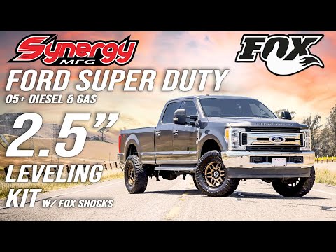 Ford Super Duty 05+ Diesel & Gas 2.5" Leveling Kit