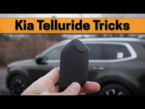 Keyfob tricks in the Kia Telluride