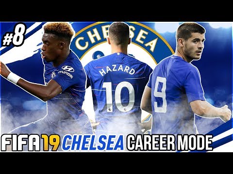 FIFA 19 CHELSEA CAREER MODE #8 - EUROPA LEAGUE KNOCK-OUT GAMES & TITLE RACE HEATS UP!!!