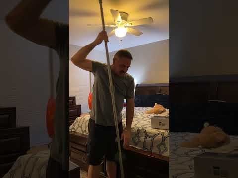 Mainstays Tension Pole Shower Caddy Assembly.