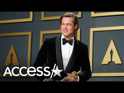 Brad Pitt Laughs Off Tinder Question After Oscars Win: 'I'll Guess You'll Have Find Out Yourself!'