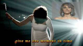 Whitney Houston-One Moment In Time (lyrics)