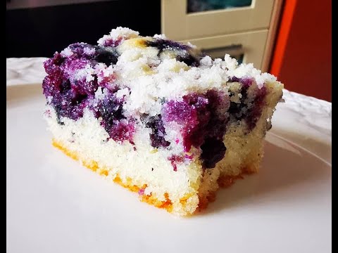 Úžasná hrnková borůvková buchta (možno použít jakékoliv ovoce, které máte rádi) S DCEROU V KUCHYNI