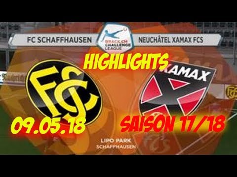 Highlights: Fc Schaffhausen vs Fc Neuchatel Xamax (09.05.18)