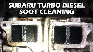 Subaru Outback Turbo Diesel Soot Clean