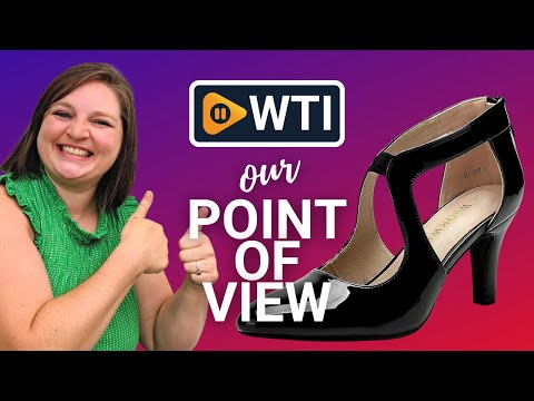 WuORWu Women's Closed Toe Pumps 7.5 Black Patent - WTI product video review