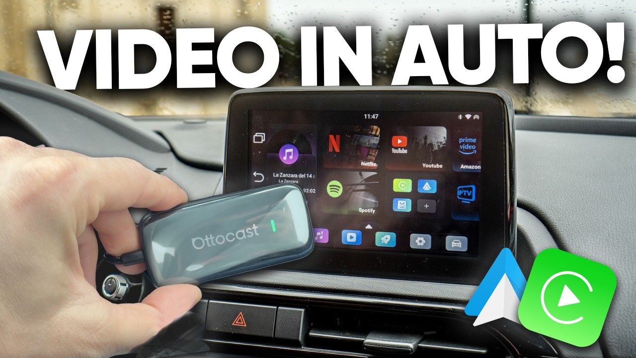 "GUARDARE NETFLIX e YOUTUBE in AUTO con CARPLAY? ORA È POSSIBILE! 😮"