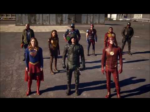 DC Legends Of Tomorrow 2×07- Final Battle Team Super vs Dominator (EPIC)