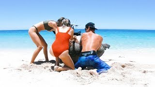 YBS Lifestyle Ep 30 - Turtle Rescue | Blue Bone Catch And Cook