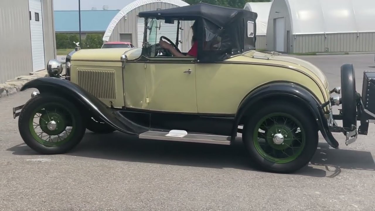 **SOLD  By Auction** 30 years family owned 1930 Ford Model A Roadster Standard 3-Speed Manual Type 40B