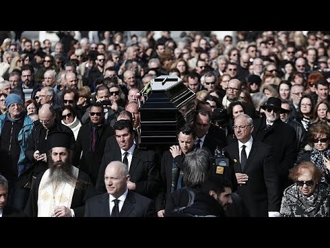 Funeral of singer Demis Roussos held in Athens