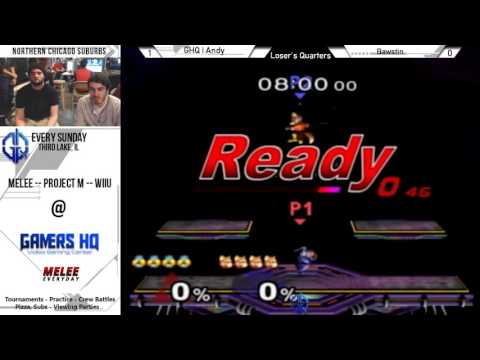 GHQ Weekly [1/24/16] - GHQ | Andy (Fox) vs. Bawstin (Sheik)