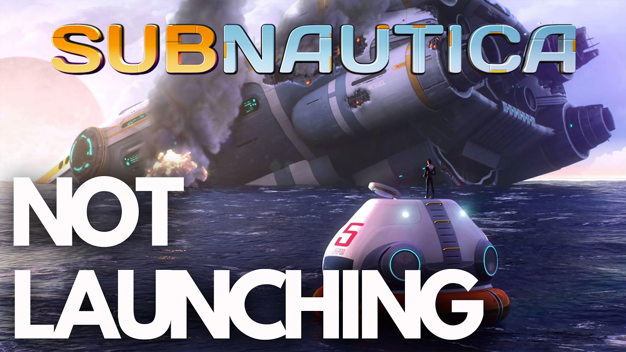 Subnautica Not Launching/Not Loading/Crashing/Black Screen Steam PC FIX🎮🔥