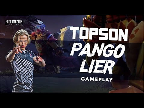 Topson Pangolier Mid Lane Dota 2 | Ranked Match | Gameplay