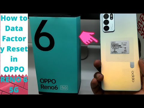 How to  Data Factory Reset in OPPO RENO 6 5G| How to reset Oppo Reno6    reset and erase all data