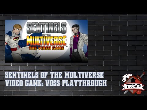 Sentinels of the Multiverse Video Game: Voss Playthrough | Superhero Card Game Action