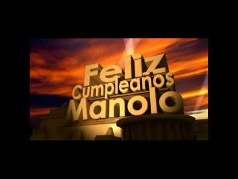 Happy birthday Manolo
