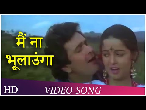 Main Na Bhulaoonga (Duet) | Inteha Pyar Ki (1992) | Rishi Kapoor | Rukhsar | Suresh Wadkar Hits