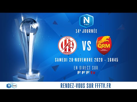 J14 : FC Annecy - QRM en direct sur FFFtv (16h45) I National FFF 2020-2021