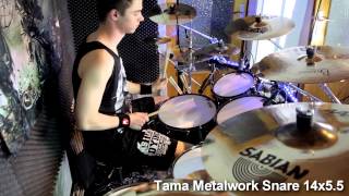 Video thumbnail for Snare-Drum comparison of 4 different snares by Marius Schulte