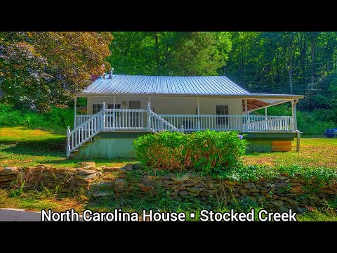 North Carolina Cheap Houses For Sale | $185k | 7+Acres | Creek | NC Real Estate |Old Houses For Sale