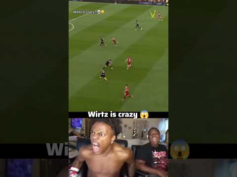 Wirtz is Crazy 😱 #liverpool #football #shorts #premierleague #ishowspeed