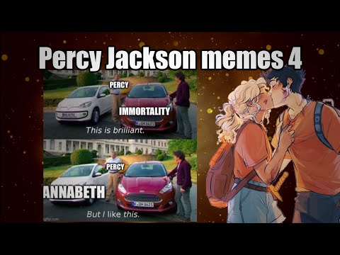 Percy Jackson memes that make you say "awww" at Percabeth