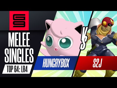 Hungrybox (Jigglypuff) vs S2J (Captain Falcon) - Melee Singles Top 64: Losers Round 4 - Genesis 9