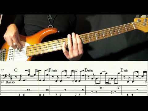 Tribale - Elodie (play along bass tab and score)