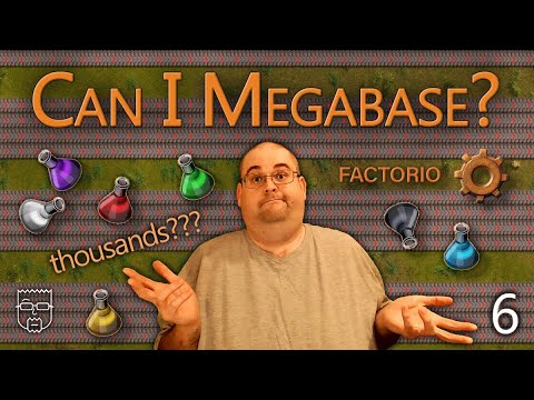 Factorio - Can I megabase? - Livestream 06 - All the Oil and Bots!
