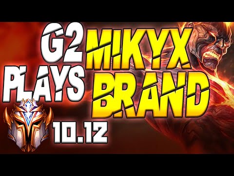 G2 Mikyx Plays Brand Support vs Sett - 10.12