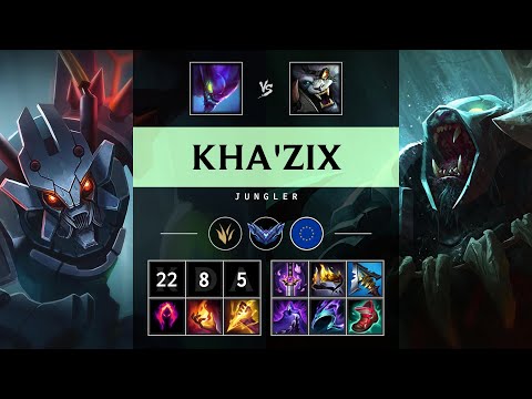 Kha'Zix Jungle vs Rengar - EUW Diamond Patch 25.09