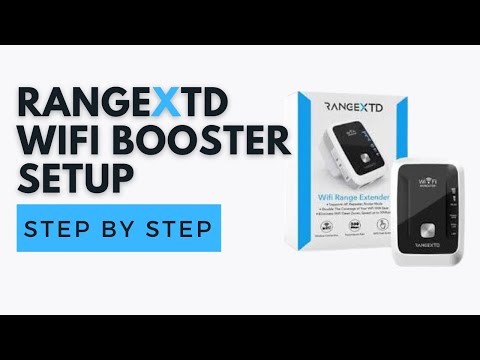 Rangextd WiFi Booster Setup