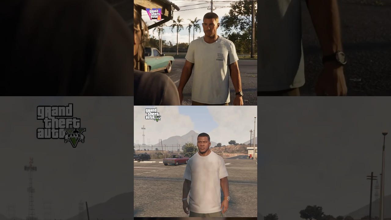 GTA 6 Trailer vs GTA 5 Comparison