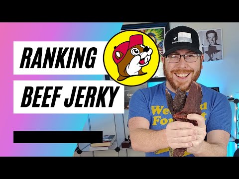 Bucee's in Texas - Ranking All The Beef Jerky!