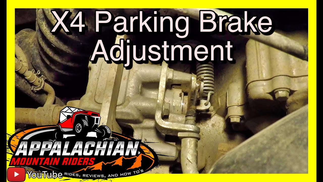 Yamaha Wolverine X4/X2 Parking Brake Adjustment